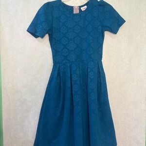 LuLaRoe Teal women Formal Dress